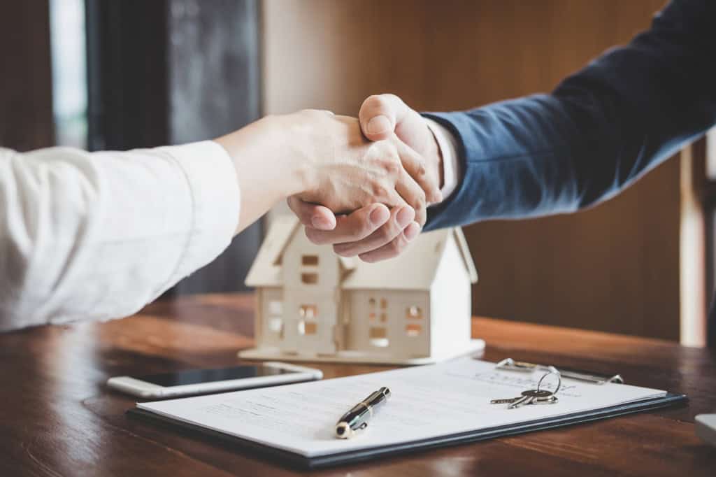A handshake over a contract and model house, on three benefits of the referral model